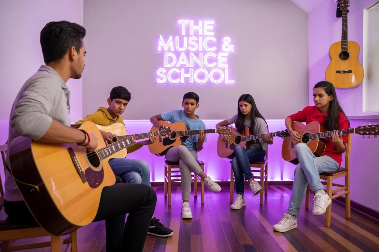 Guitar Classes in Dallupura